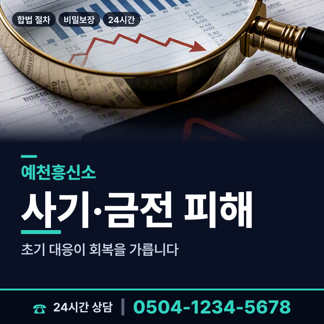 예천 보문면 민간조사사 상담 안내